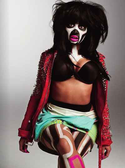 nicki minaj v cover shoot. Nicki Minaj x V Magazine